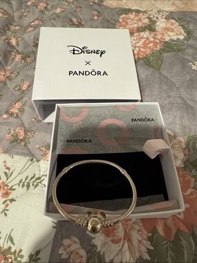 6.3 IN Pandora Silver Bracelet Mickey collection